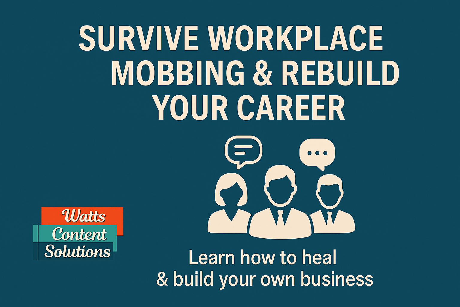 Surviving Workplace Mobbing: How to Rebuild Your Career and Create Something of Your Own